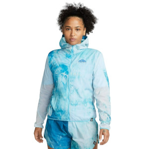 Женская Куртка Nike Repel Trail Running Jacket Light Blue Dx1041-085 (Оригинал)