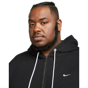 Толстовка Nike Solo Swoosh Fullzip Hoodie Black Dr0403-010 (Оригінал)