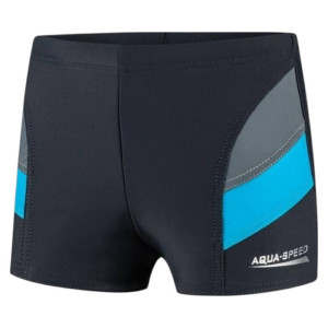 Плавки-Боксери Для Хлопців Aqua Speed Andy 61917 Темно-Синій 349-44 (Оригінал)