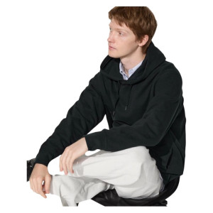 Худі Унісекс Uniqlo Sweat Pullover Hoodie Black4967-09 (Оригінал)