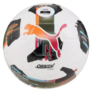 М'яч Футбольний Puma Orbita 4 Hyb (Fifa Basic) S4 Білий  084327-01 (Оригінал)