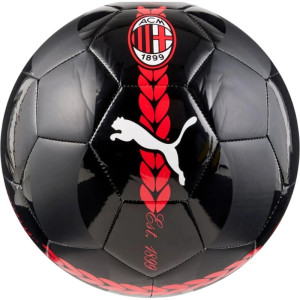 М'яч футбольний Puma ACM Prematch Ball чорний, червоний 084544-07 (Оригінал)