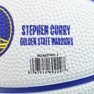 Баскетбольный Мяч Wilson NBA Player Icon Mini Bskt Curry White WZ4007401XB3 (Оригинал)