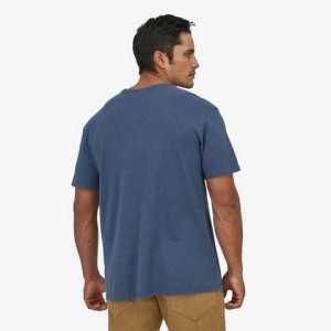Футболка Patagonia M'S Work Pocket Tee Shirt Stone Blue 53396SNBL (Оригінал)