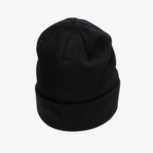 Шапка Nike Peak Beanie Standart Cuff Metal Swoosh FB6527-010 (Оригінал)