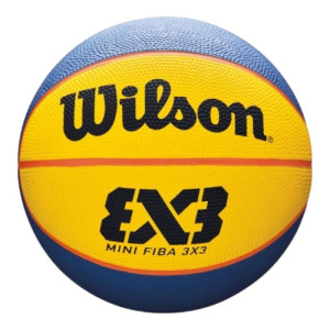 Баскетбольний М'яч Wilson Fiba 3X3 Mini Rbr Bskt 2020 Wtb1733Xb2020 (Оригінал)
