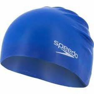 Шапка для плавания Speedo Polyester Cap синій 8-710080000-3 (Оригинал)