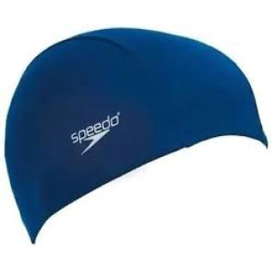 Шапка для плавания Speedo Polyester Cap темно-синій 8-710080000-2 (Оригинал)