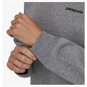 Кофта Patagonia Fitz Roy Icon Uprisal Crew Sweatshirt Gravel Heather Glh39667 (Оригінал)